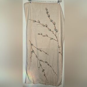 Vintage Pussywillow Bath Towel